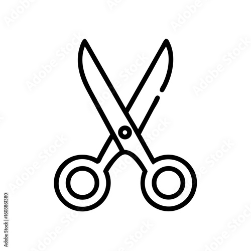 Scissors Icon for Creativity and Crafting Topics