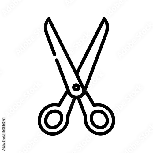 Scissors Icon for Creativity and Crafting Topics