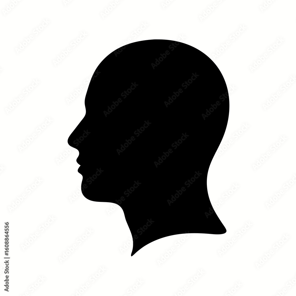 Skull profile vector suitable for graphic design projects for Halloween, horror themed designs, or medical and anatomy related content. Skull profile vector suitable for graphic design projects for Halloween, horror themed designs, or medical and anatomy related content.