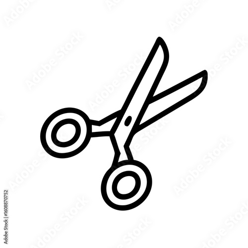 Scissors Icon for Creativity and Crafting Topics