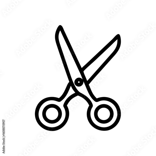 Scissors Icon for Creativity and Crafting Topics
