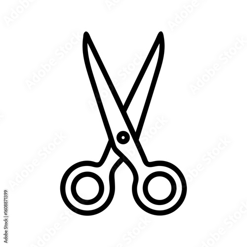 Scissors Icon for Creativity and Crafting Topics