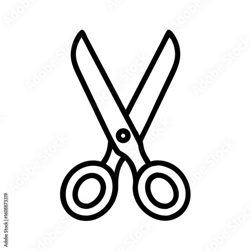 Scissors Icon for Creativity and Crafting Topics