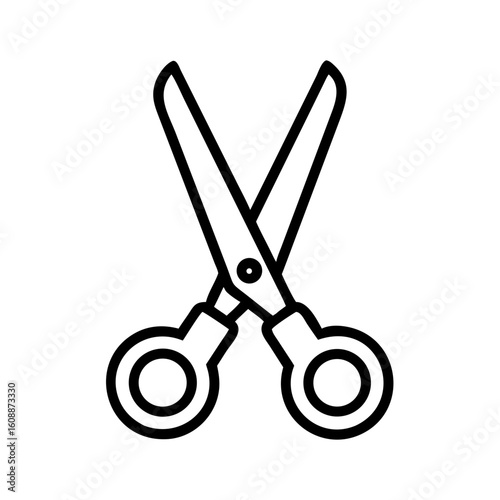 Scissors Icon for Creativity and Crafting Topics