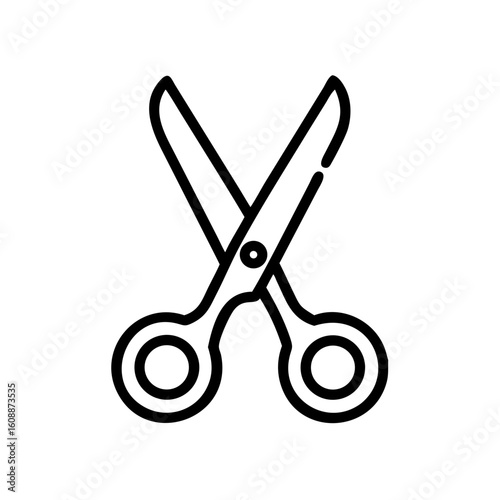 Scissors Icon for Creativity and Crafting Topics