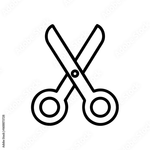 Scissors Icon for Creativity and Crafting Topics