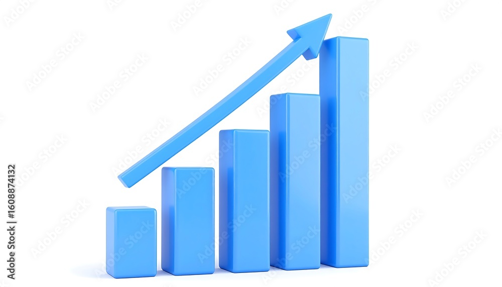 Rising bar graph Rising bar graph