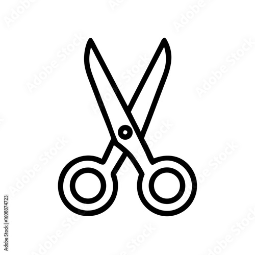 Scissors Icon for Creativity and Crafting Topics