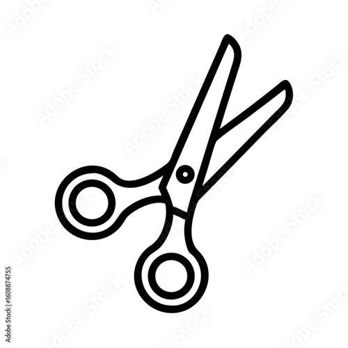 Scissors Icon for Creativity and Crafting Topics