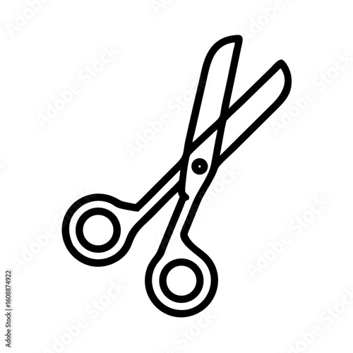 Scissors Icon for Creativity and Crafting Topics