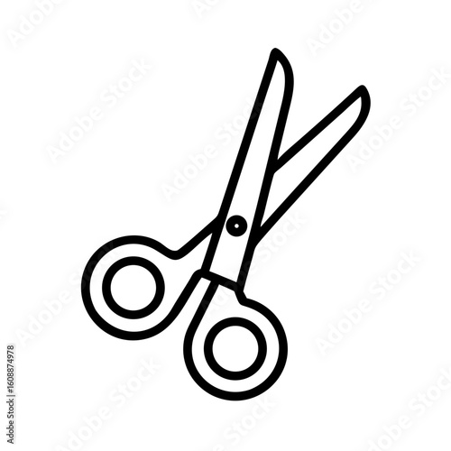 Scissors Icon for Creativity and Crafting Topics