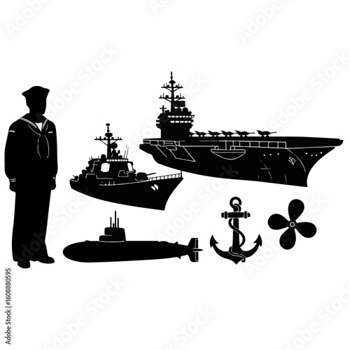 Naval Elements Silhouette Collection