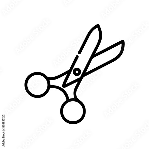 Scissors Icon for Creativity and Crafting Topics