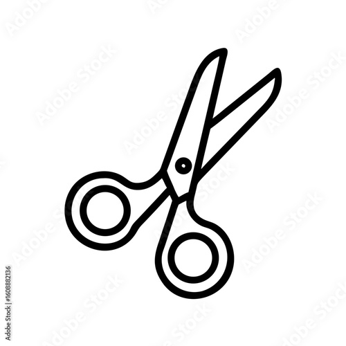 Scissors Icon for Creativity and Crafting Topics