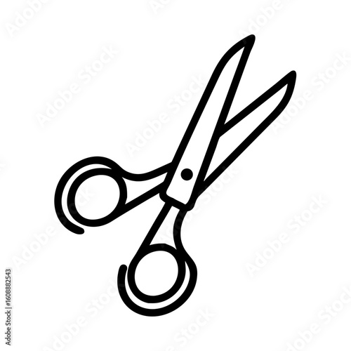 Scissors Icon for Creativity and Crafting Topics