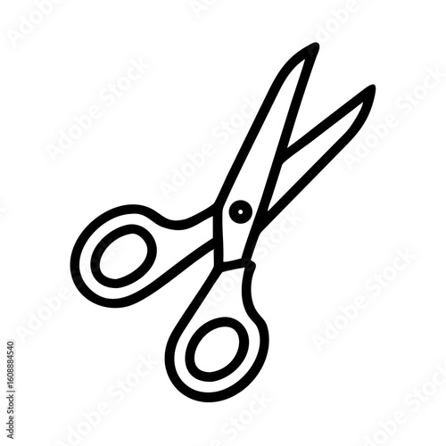 Scissors Icon for Creativity and Crafting Topics