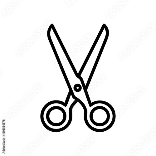 Scissors Icon for Creativity and Crafting Topics