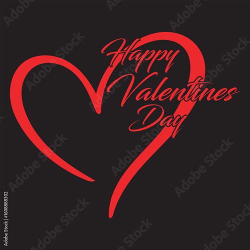 Valentines day vector illustration free online design.