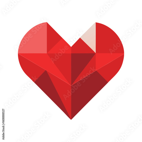 Origami heart