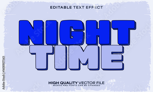 Retro classic text effect, editable text effect and vintage 3d font style bold shadow oldschool poster design