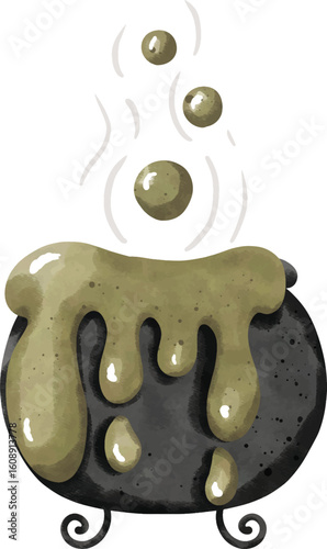 Cute Capybara Halloween Clipart | Kawaii Halloween Animal Illustration