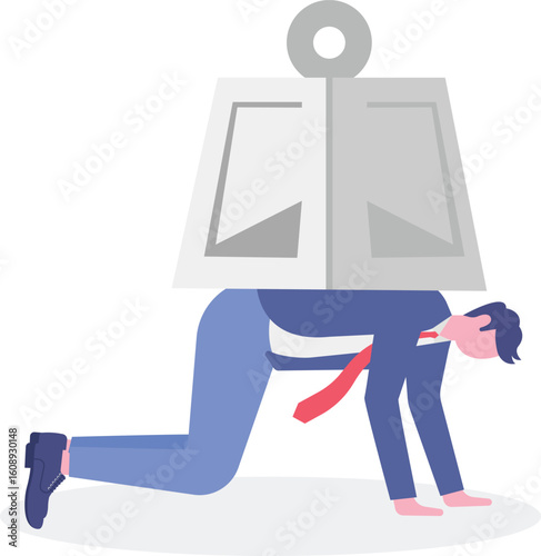 Debt burden risk from high interest rate, FED or federal reserved rate hike cause heavy loan or mortgage payment,

