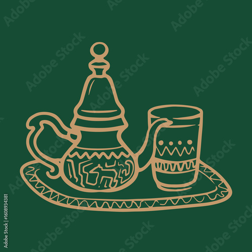Traditional Middle Eastern Tea