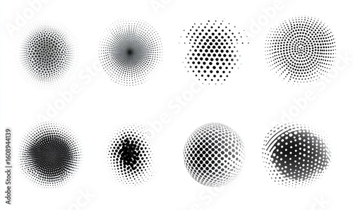 halftone lines overlay with a transparent background.
