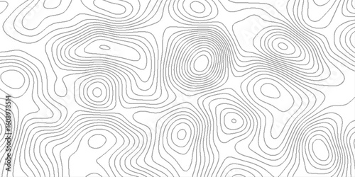 Topography and geography map grid abstract backdrop, contour abstract map relief land outline, geographic mountain relief diagram line.