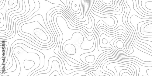 Abstract topographic pattern geographic mountain relief, discovery diagram area topographic spiral map design, Seamless pattern with lines topographic, minimal seamless area vector topo paper lines.