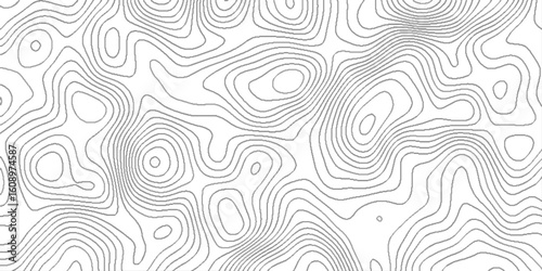 topographic map with contour lines and elevation marks, depicting elevation changes in an abstract representation, abstract sea map geographic contour map and topographic contours map background.