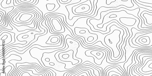 Topographic map contour background pattern, topography and geography map grid abstract backdrop, natural printing illustrations of maps, geographic mountain relief. 