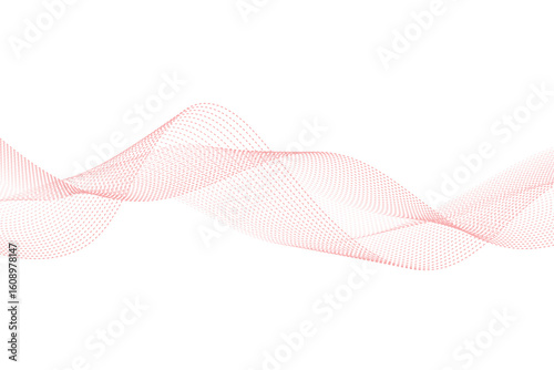 abstract pink wave background