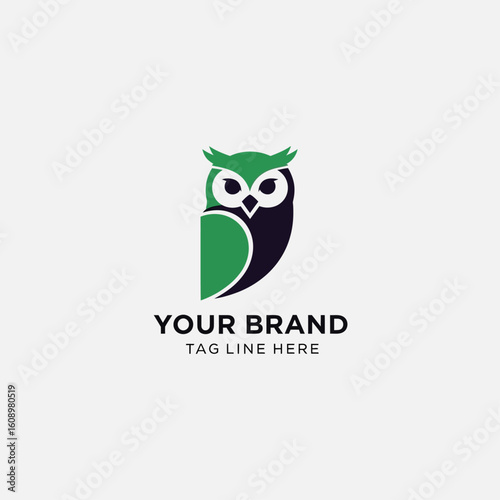 Owl logo vektor