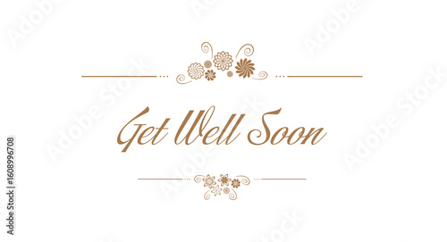 GET WELL SOON card	