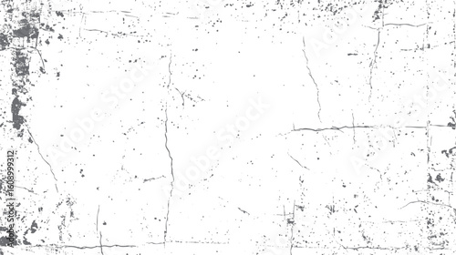 Grunge crack texture with distressed surface. Worn damaged pattern for abstract art. Vintage high quality design element.