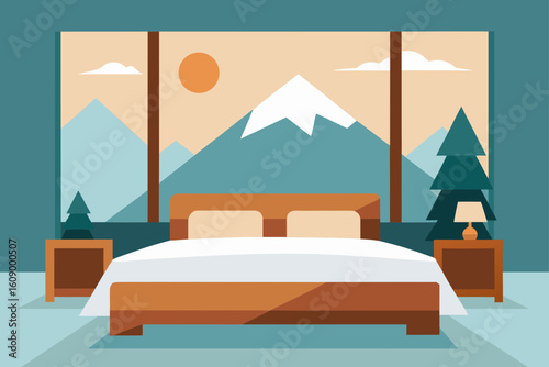 bedroom with bed