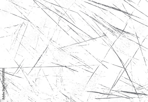 Distressed scratch background texture. Abstract random line pattern in grunge style. High resolution surface overlay art.