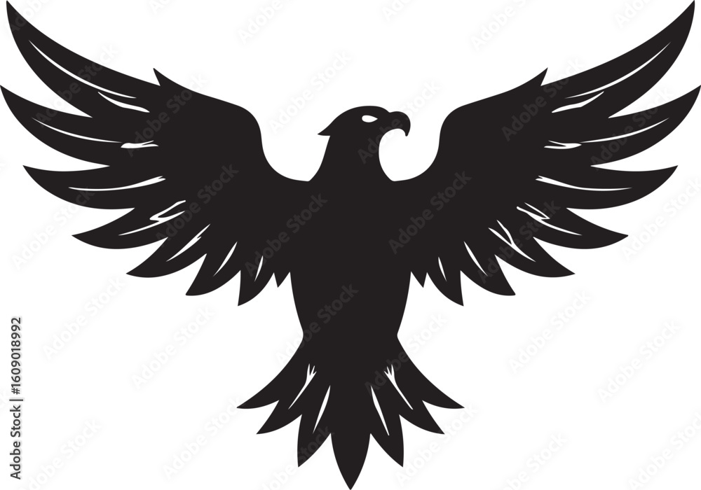 Obraz premium Abstract geometric shape silhouette isolated on transparent background