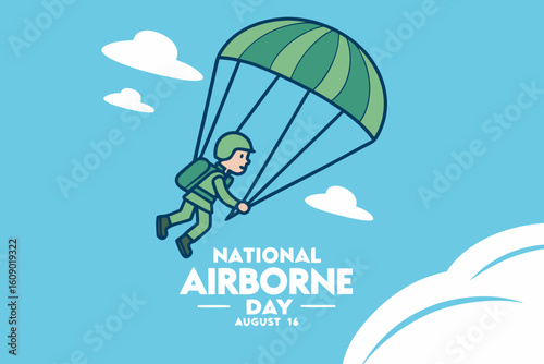 paragliding in the sky