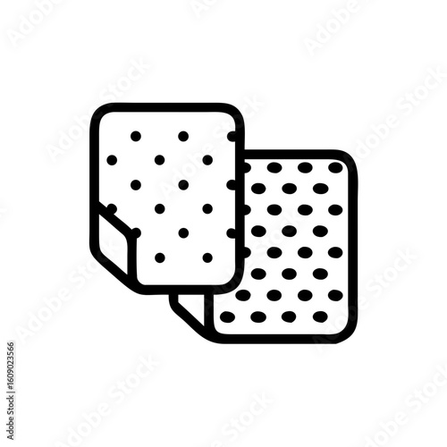 Vector illustration of adhesive plasters for medical and cosmetic applications
