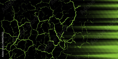 light green black brush wrap car sticker pattern abstract banner sporty lines black light green color combination grunge brush pattern racing motorsport design.