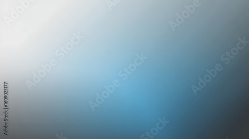 Frosty blue gradient merging into light gray