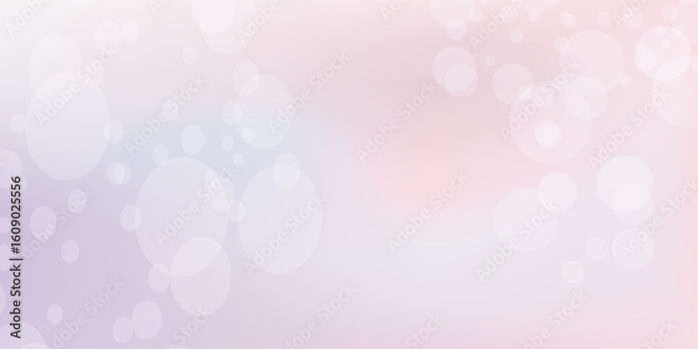 Abstract purple andpink bokeh background pink gradient blur background with bokeh light vector illustration