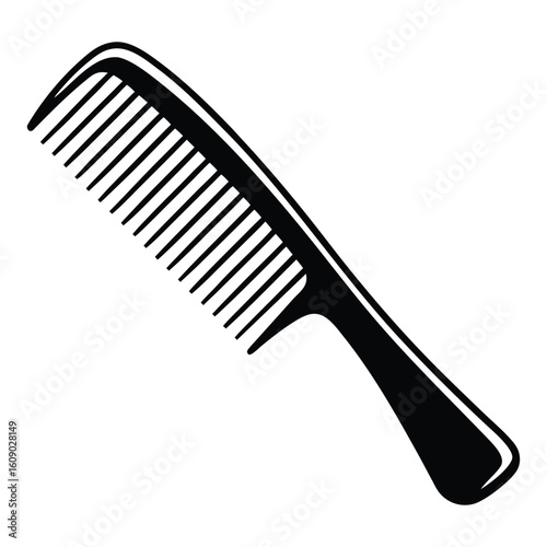 Minimalist comb wide toothed
