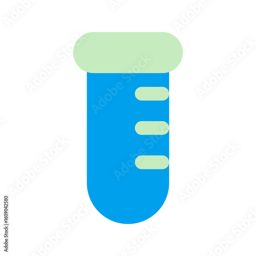 test tube duo tone icon
