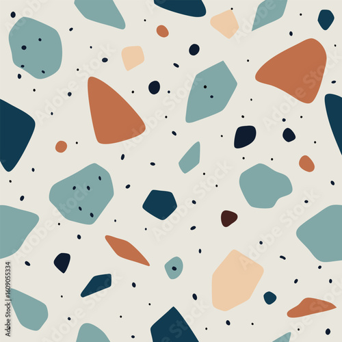 terrazzo tiles illustration