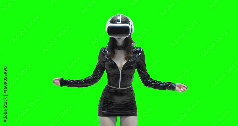 young woman dancing cool young woman dancing cool