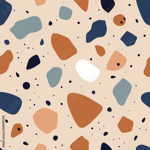 terrazzo tiles illustration