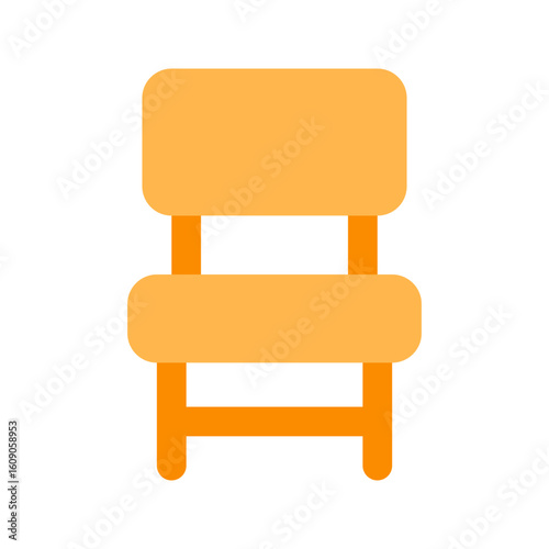 chair flat icon